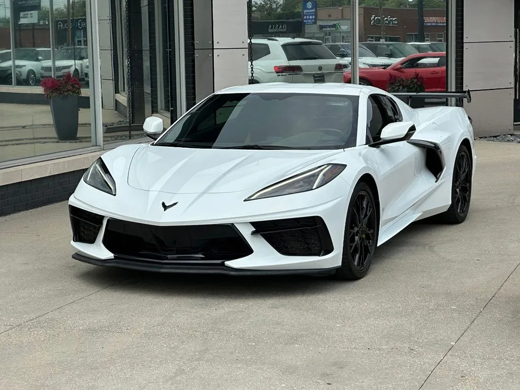 White 2023 Chevrolet Corvette Stingray for sale in Indianapolis, IN