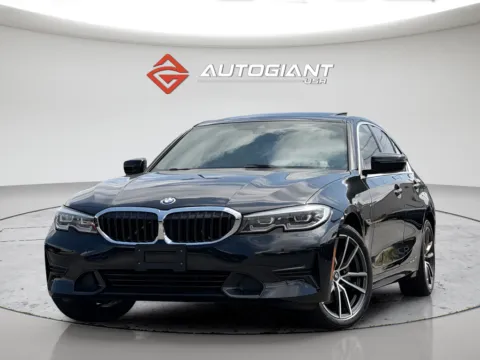 Black 2022 BMW 3 Series 330e iPerformance for sale in Indianapolis, IN