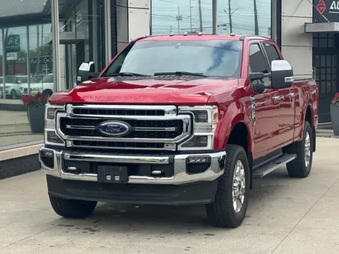 Red 2020 Ford F-250SD Lariat for sale in Indianapolis, IN