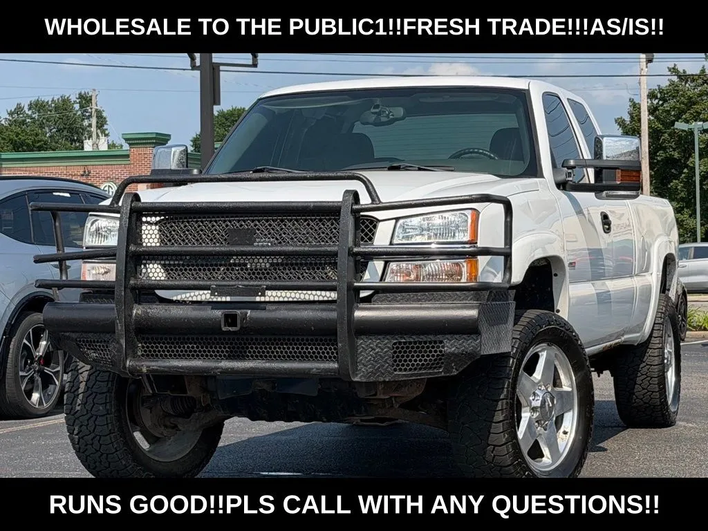 White 2004 Chevrolet Silverado 2500HD LS for sale in Indianapolis, IN