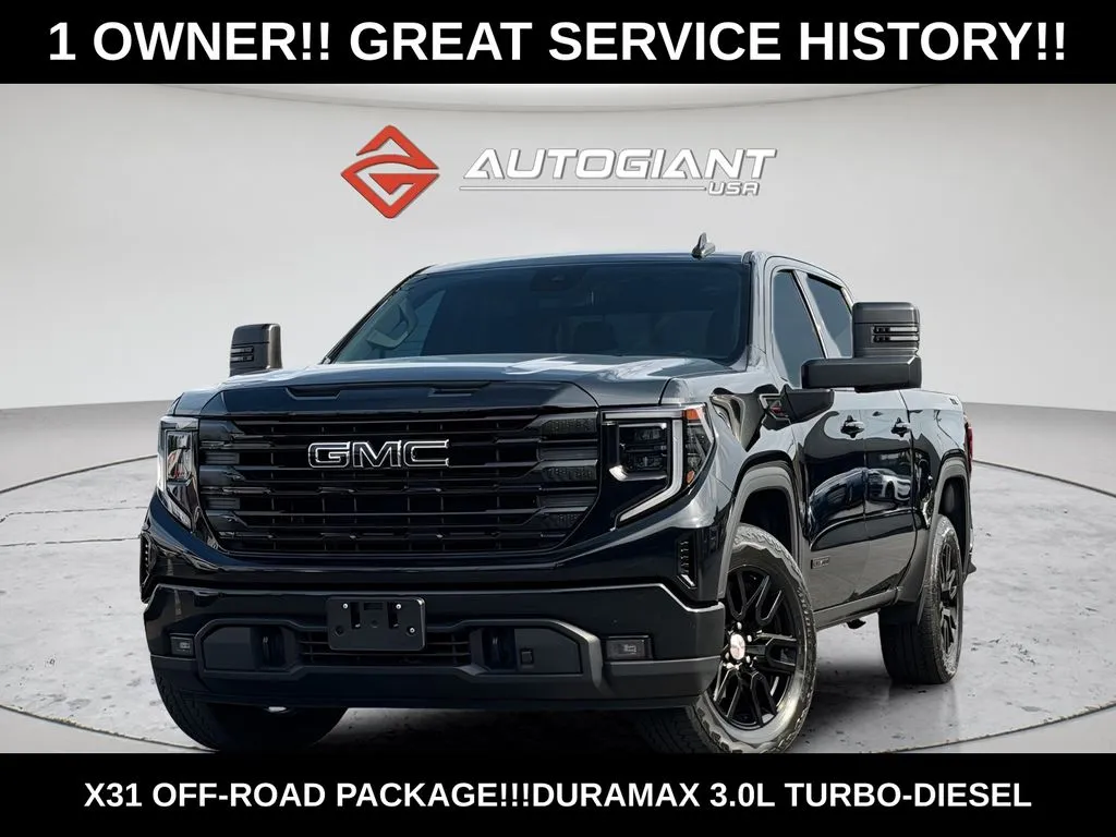 Black 2023 GMC Sierra 1500 Elevation for sale in Indianapolis, IN