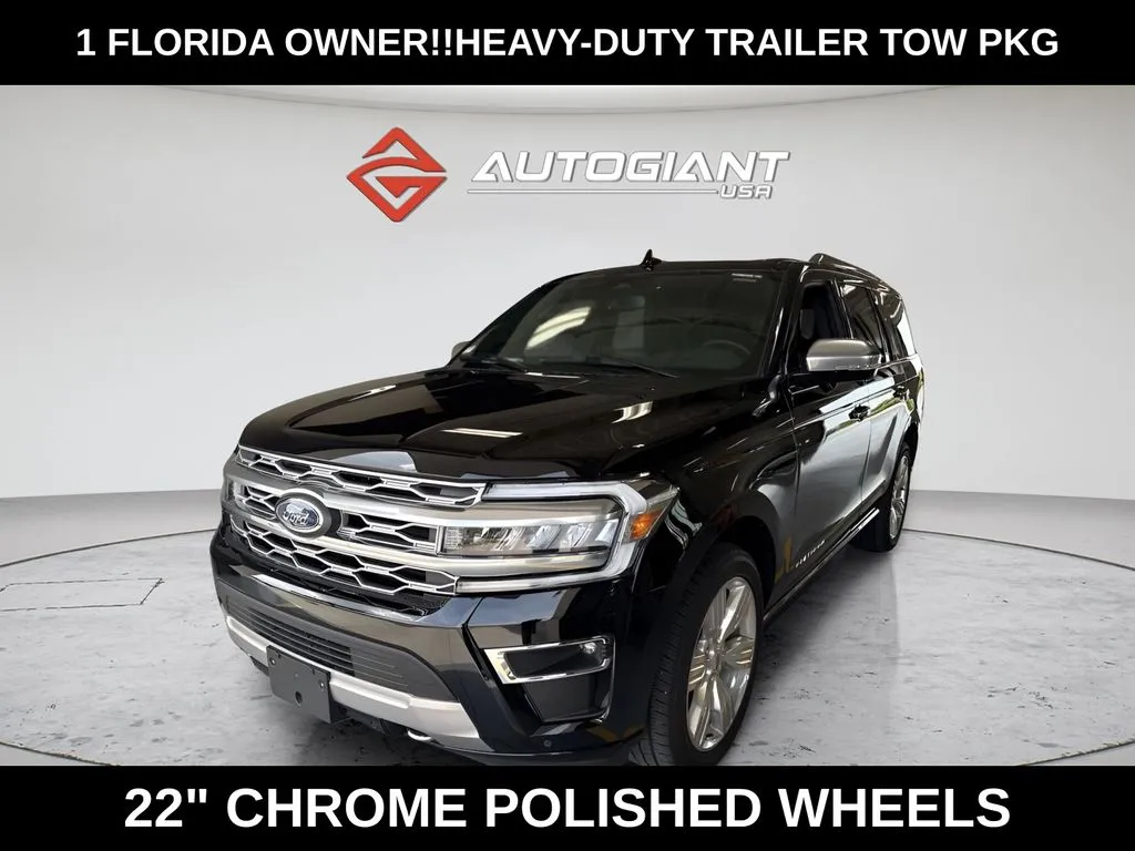 Black 2023 Ford Expedition Platinum for sale in Indianapolis, IN