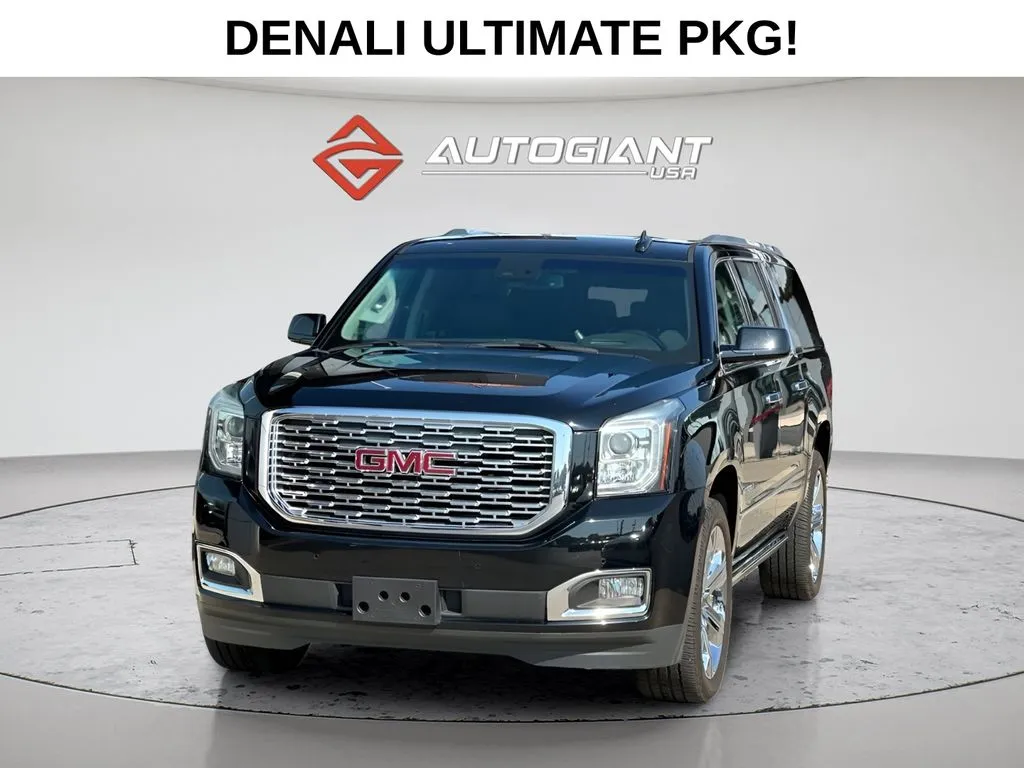 Black 2019 GMC Yukon XL Denali for sale in Indianapolis, IN