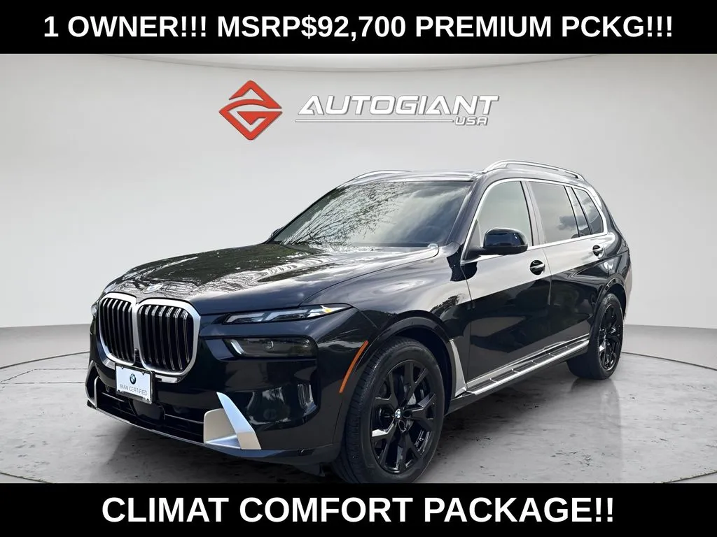 Black 2026 BMW X7 xDrive40i for sale in Indianapolis, IN