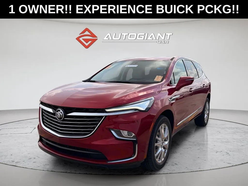 Red 2022 Buick Enclave Premium Group for sale in Indianapolis, IN