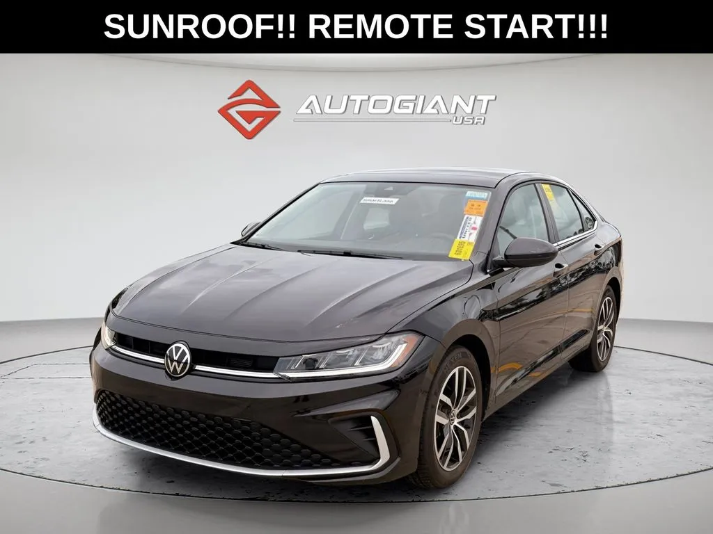 Black 2025 Volkswagen Jetta 1.5T SE for sale in Indianapolis, IN