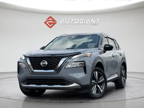 Gray 2021 Nissan Rogue Platinum for sale in Indianapolis, IN