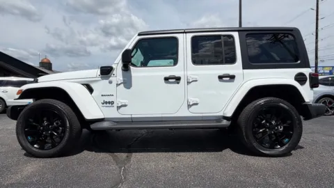 Another view of 2022 Jeep Wrangler Unlimited Sahara 4xe for sale in Indianapolis, IN at AutoGiant USA Indianapolis