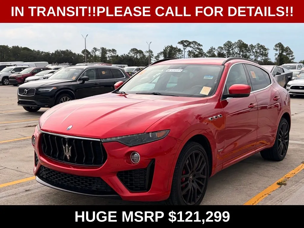 Red 2021 Maserati Levante S GranSport for sale in Indianapolis, IN