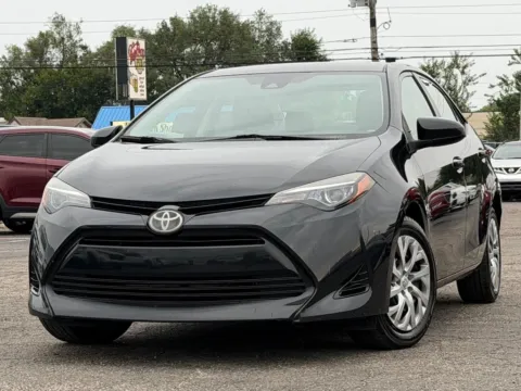 Black 2018 Toyota Corolla LE for sale in Indianapolis, IN