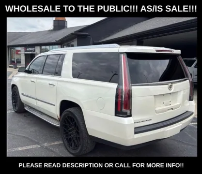Another view of 2015 Cadillac Escalade ESV Luxury for sale in Indianapolis, IN at AutoGiant USA Indianapolis
