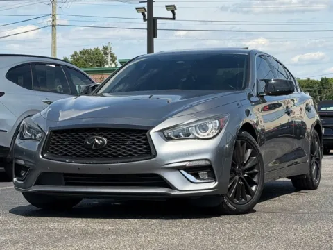 Gray 2018 INFINITI Q50 3.0t LUXE for sale in Indianapolis, IN