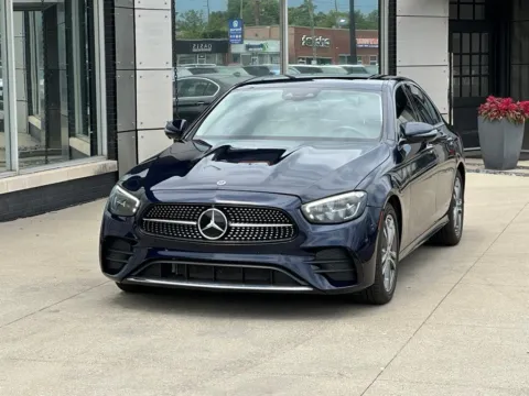 Blue 2021 Mercedes-Benz E-Class E 350 for sale in Indianapolis, IN