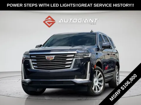 Blue 2021 Cadillac Escalade Premium Luxury Platinum for sale in Indianapolis, IN