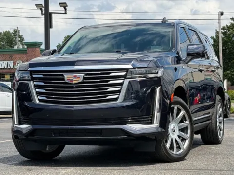 Blue 2021 Cadillac Escalade Premium Luxury Platinum for sale in Indianapolis, IN