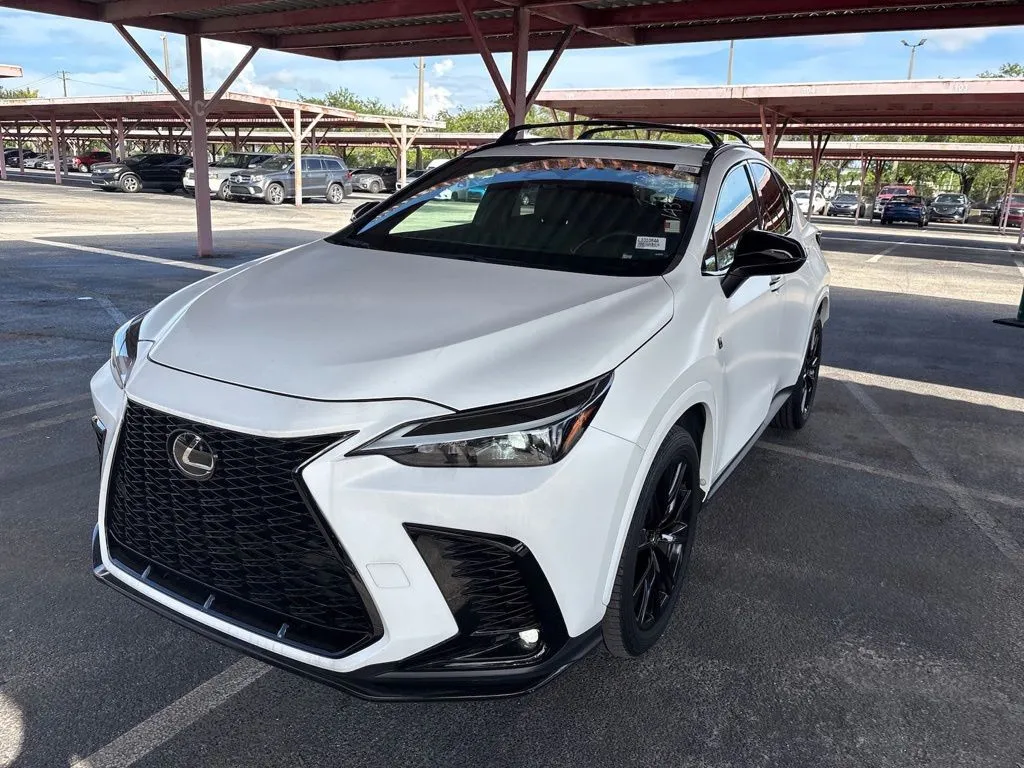 White 2024 Lexus NX 350 F SPORT Handling for sale in Indianapolis, IN