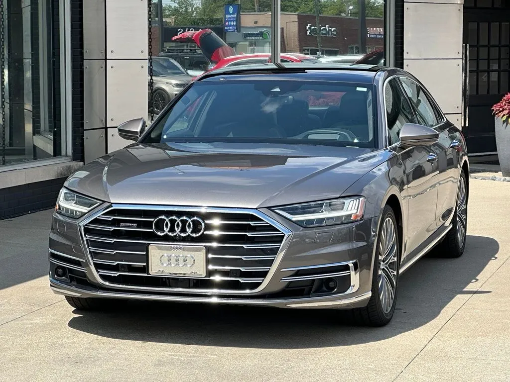 Gray 2019 Audi A8 L 55 for sale in Indianapolis, IN