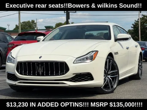 White 2019 Maserati Quattroporte S Q4 GranLusso for sale in Indianapolis, IN