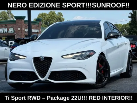 White 2020 Alfa Romeo Giulia Ti Sport for sale in Indianapolis, IN