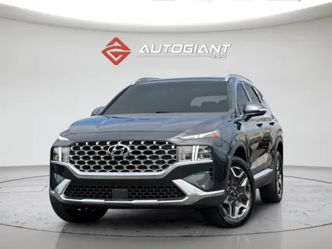 Gray 2023 Hyundai Santa Fe Hybrid SEL Premium for sale in Indianapolis, IN