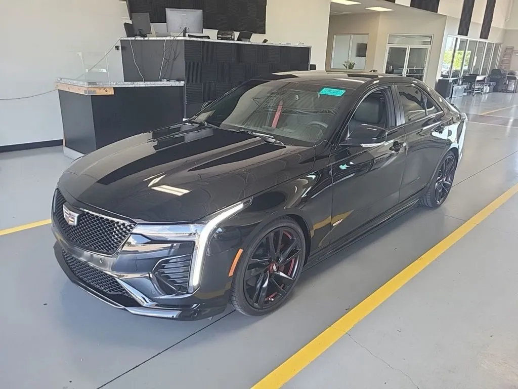 Black 2025 Cadillac CT4 V-Series for sale in Indianapolis, IN