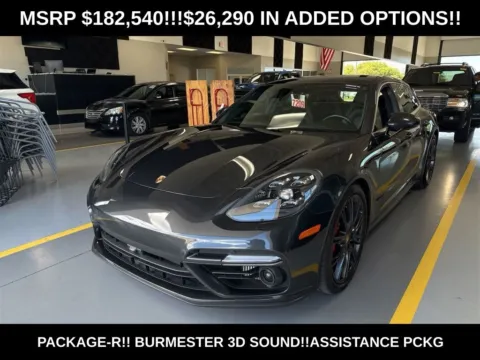 Black 2018 Porsche Panamera Sport Turismo Turbo for sale in Indianapolis, IN