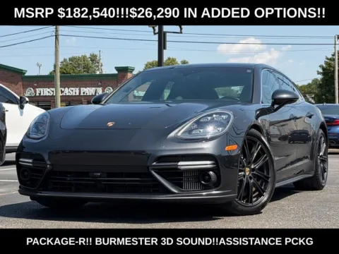 Black 2018 Porsche Panamera Sport Turismo Turbo for sale in Indianapolis, IN