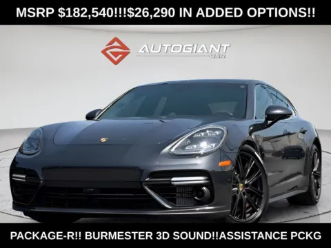 Black 2018 Porsche Panamera Sport Turismo Turbo for sale in Indianapolis, IN