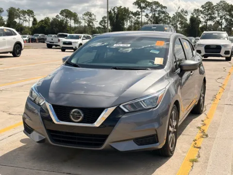 Gray 2021 Nissan Versa 1.6 SV for sale in Indianapolis, IN