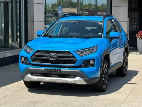 Blue 2020 Toyota RAV4 Adventure for sale in Indianapolis, IN