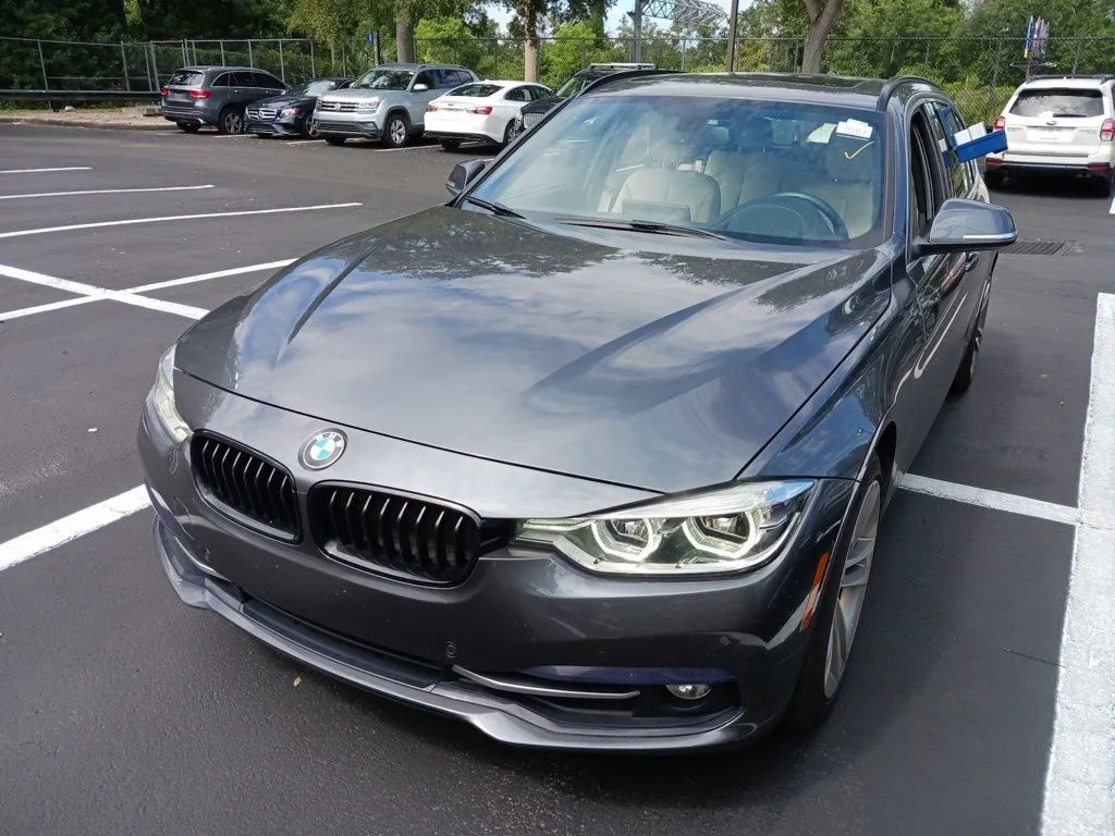 Gray 2017 BMW 3 Series 330i xDrive for sale in Indianapolis, IN