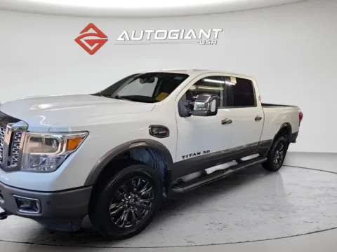 White 2019 Nissan Titan XD Platinum Reserve for sale in Indianapolis, IN