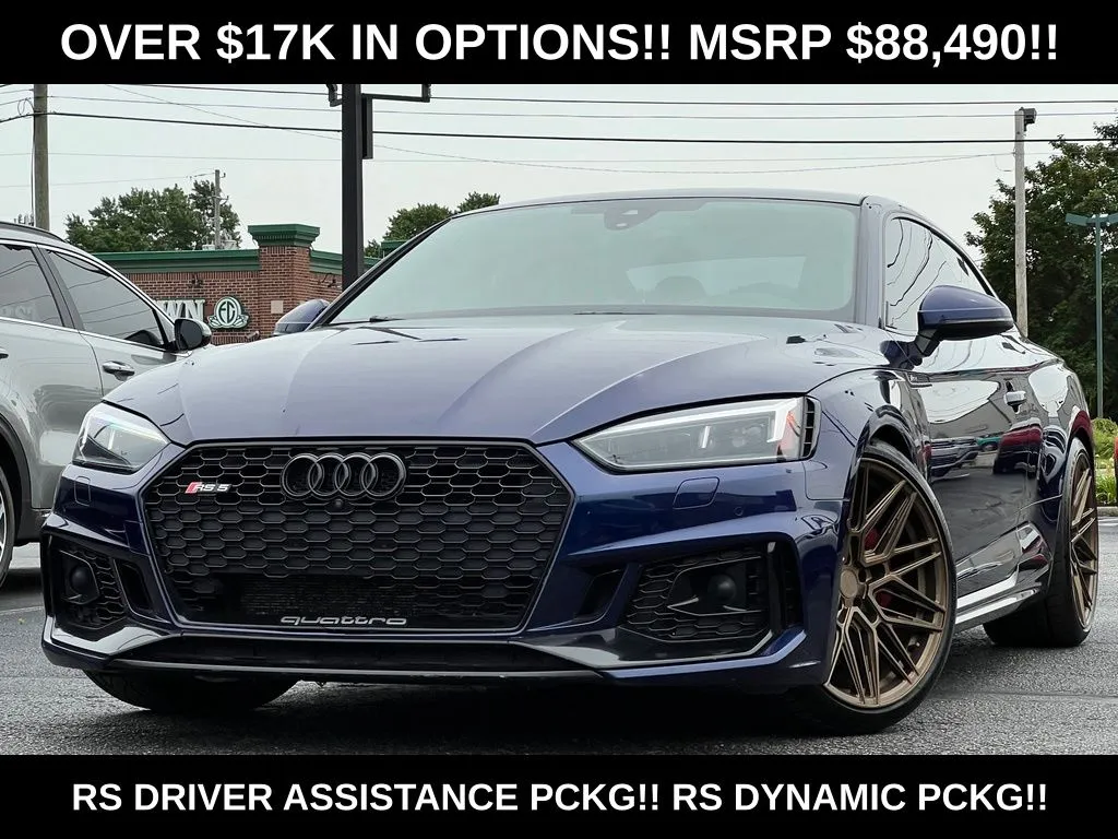 Blue 2018 Audi RS 5 2.9T for sale in Indianapolis, IN