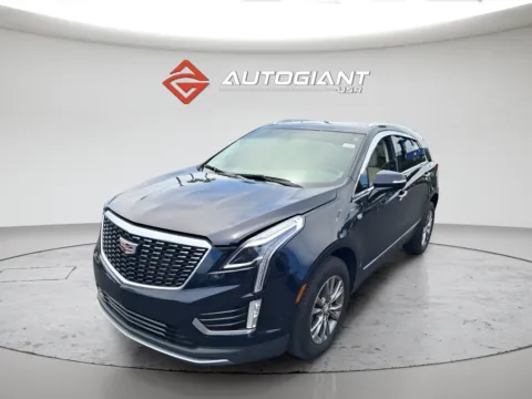 Blue 2021 Cadillac XT5 Premium Luxury for sale in Indianapolis, IN