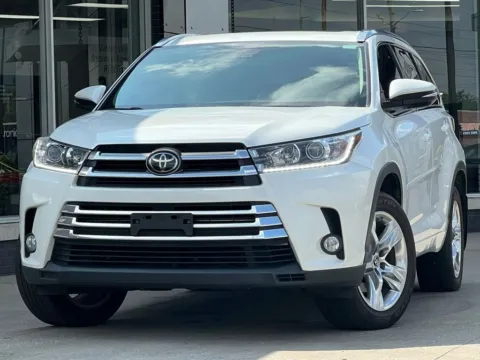 White 2017 Toyota Highlander Limited for sale in Indianapolis, IN