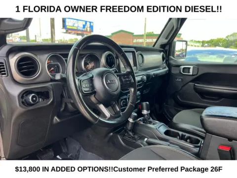 Photos of 2021 Jeep Wrangler Unlimited Freedom Edition for sale in Indianapolis, IN at AutoGiant USA Indianapolis