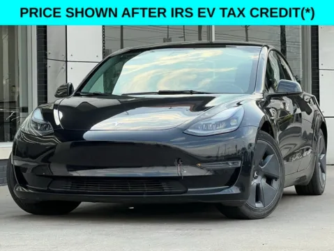 Black 2021 Tesla Model 3 Standard Range Plus for sale in Indianapolis, IN
