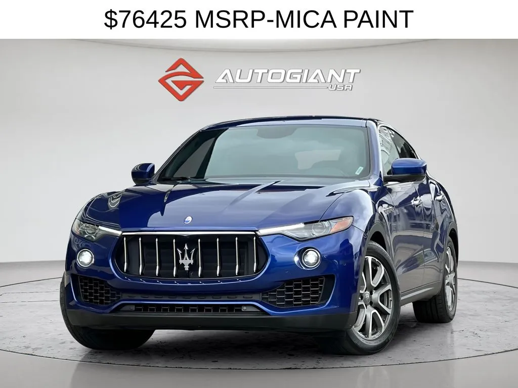 Blue 2017 Maserati Levante for sale in Indianapolis, IN