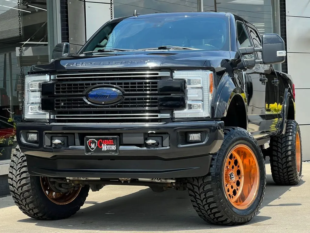 Black 2019 Ford F-350SD Platinum for sale in Indianapolis, IN