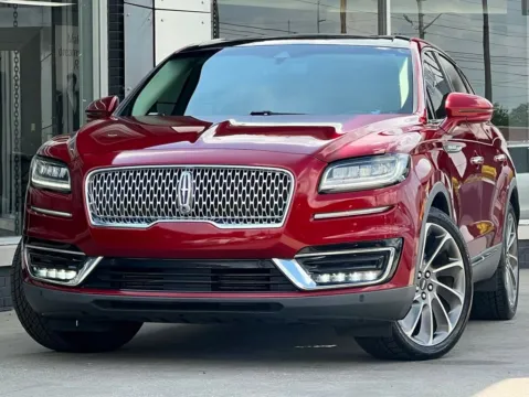 Red 2019 Lincoln Nautilus Reserve for sale in Indianapolis, IN