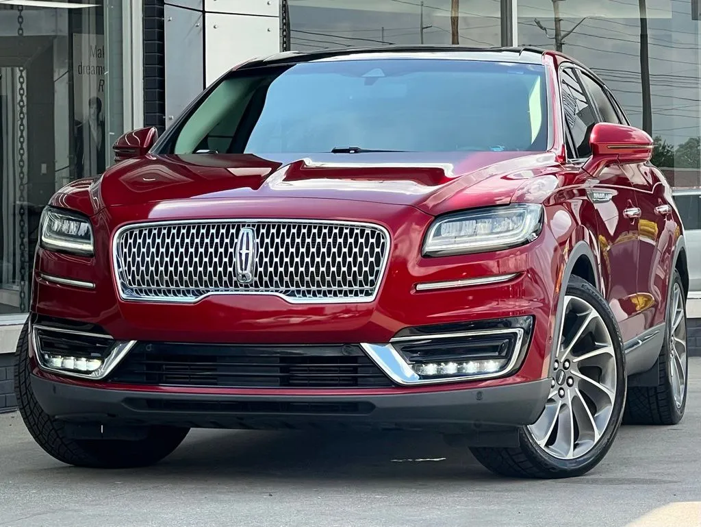 Red 2019 Lincoln Nautilus Reserve for sale in Indianapolis, IN