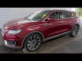 Red 2019 Lincoln Nautilus Reserve for sale in Indianapolis, IN