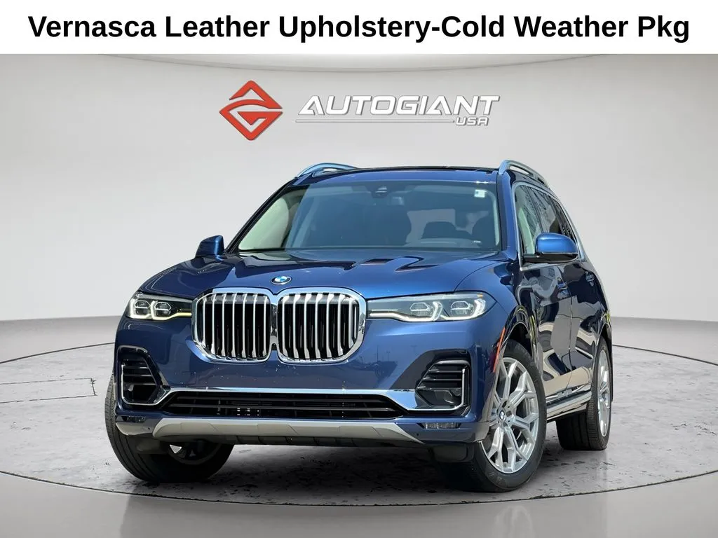 Blue 2020 BMW X7 xDrive40i for sale in Indianapolis, IN