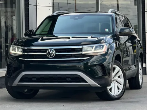 Green 2021 Volkswagen Atlas SEL for sale in Indianapolis, IN