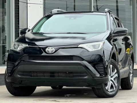 Black 2017 Toyota RAV4 LE for sale in Indianapolis, IN