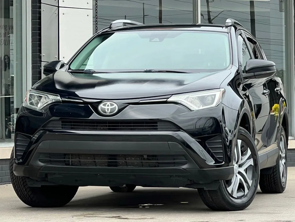 Black 2017 Toyota RAV4 LE for sale in Indianapolis, IN