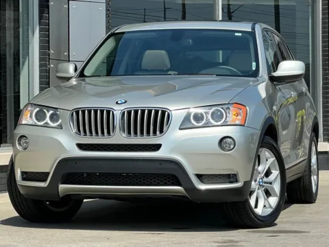 Silver 2014 BMW X3 xDrive35i for sale in Indianapolis, IN