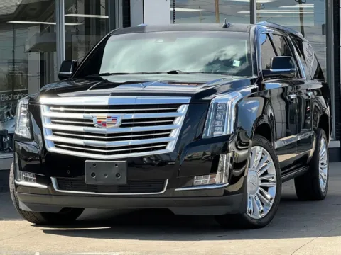 Black 2016 Cadillac Escalade ESV Platinum Edition for sale in Indianapolis, IN