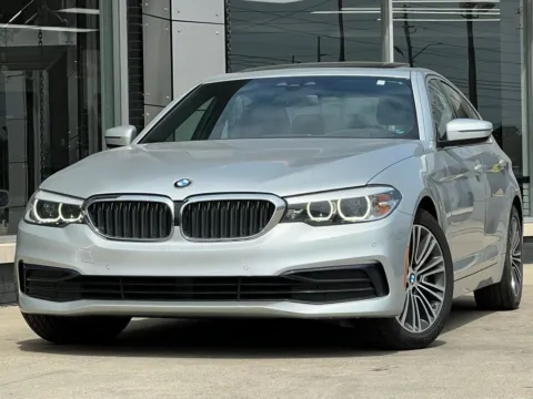 Silver 2019 BMW 5 Series 530i for sale in Indianapolis, IN