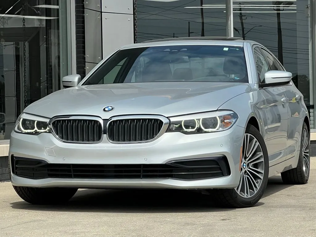 Silver 2019 BMW 5 Series 530i for sale in Indianapolis, IN